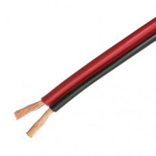 Καλώδιο Ηχείων 2x0.75mm² Μαύρο/Κόκκινο 9-51075